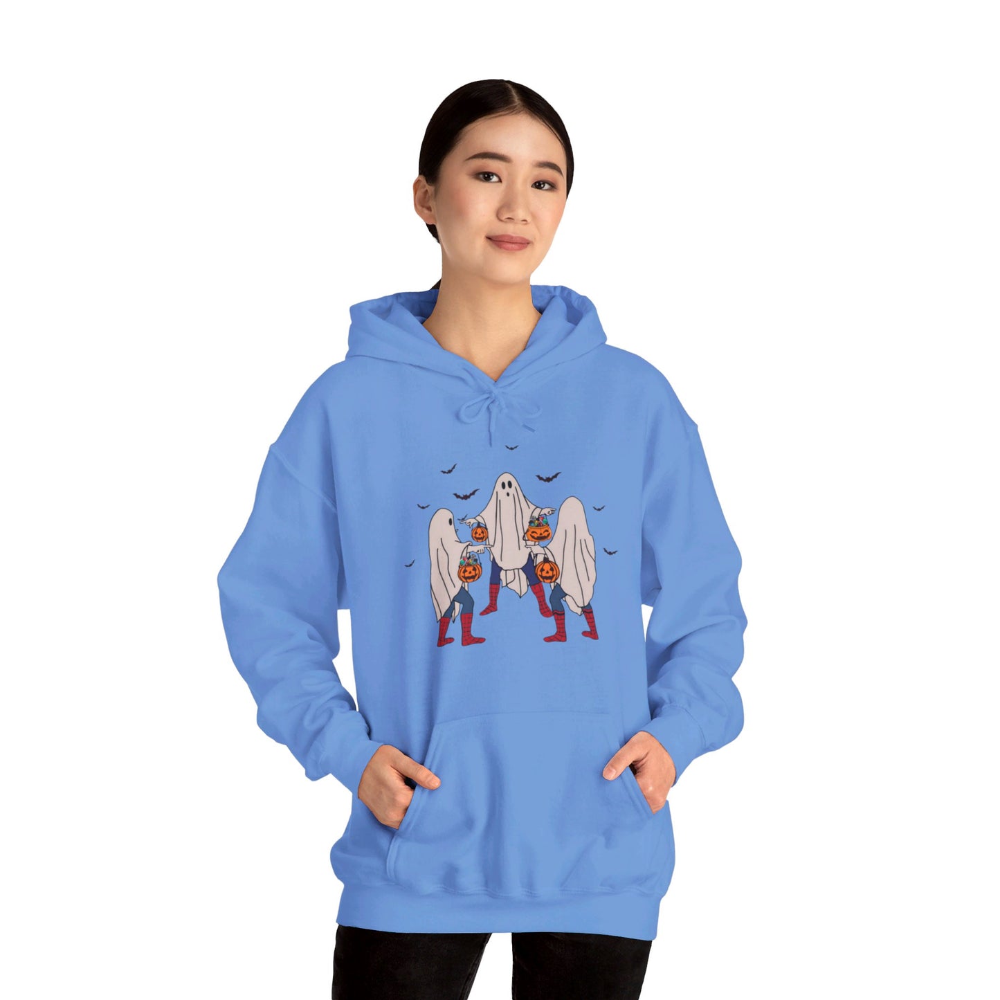 OMNI™ Halloween Themed Spider-Man Meme Unisex Heavy Blend Hoodie