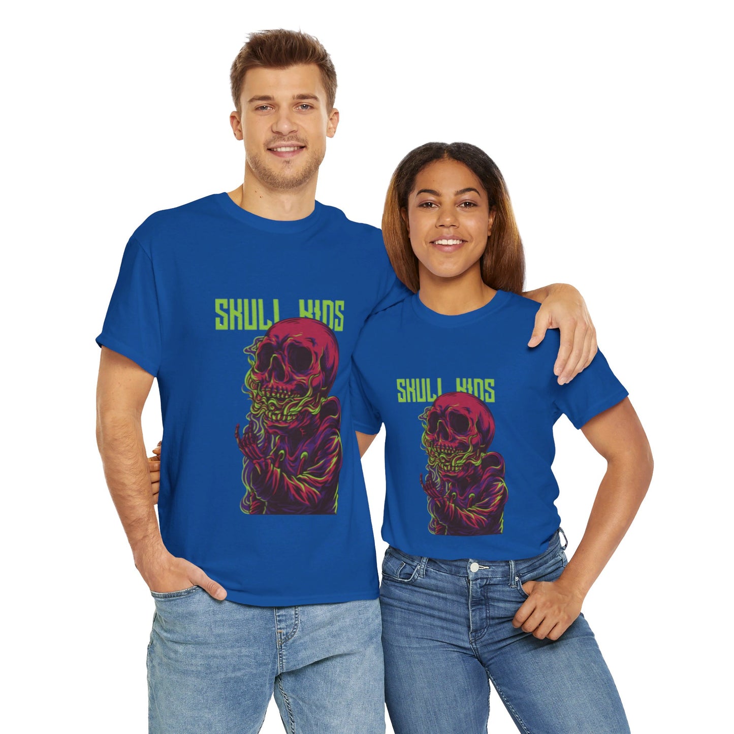 OMNI™ Skull Kids Unisex Heavy Cotton T-Shirt