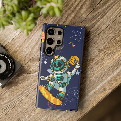 OMNI™ Skeleton Astronaut Space Surfer Double Layered Phone Case