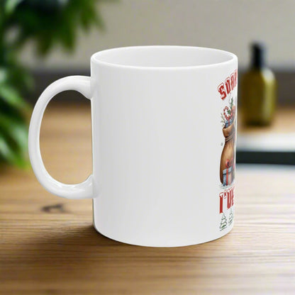 OMNI™ Sorry Santa I've Been Feral Ceramic Mug