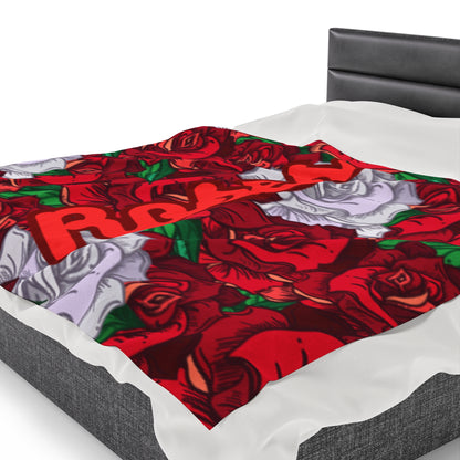 OMNI™ Roses Velveteen Plush Blanket