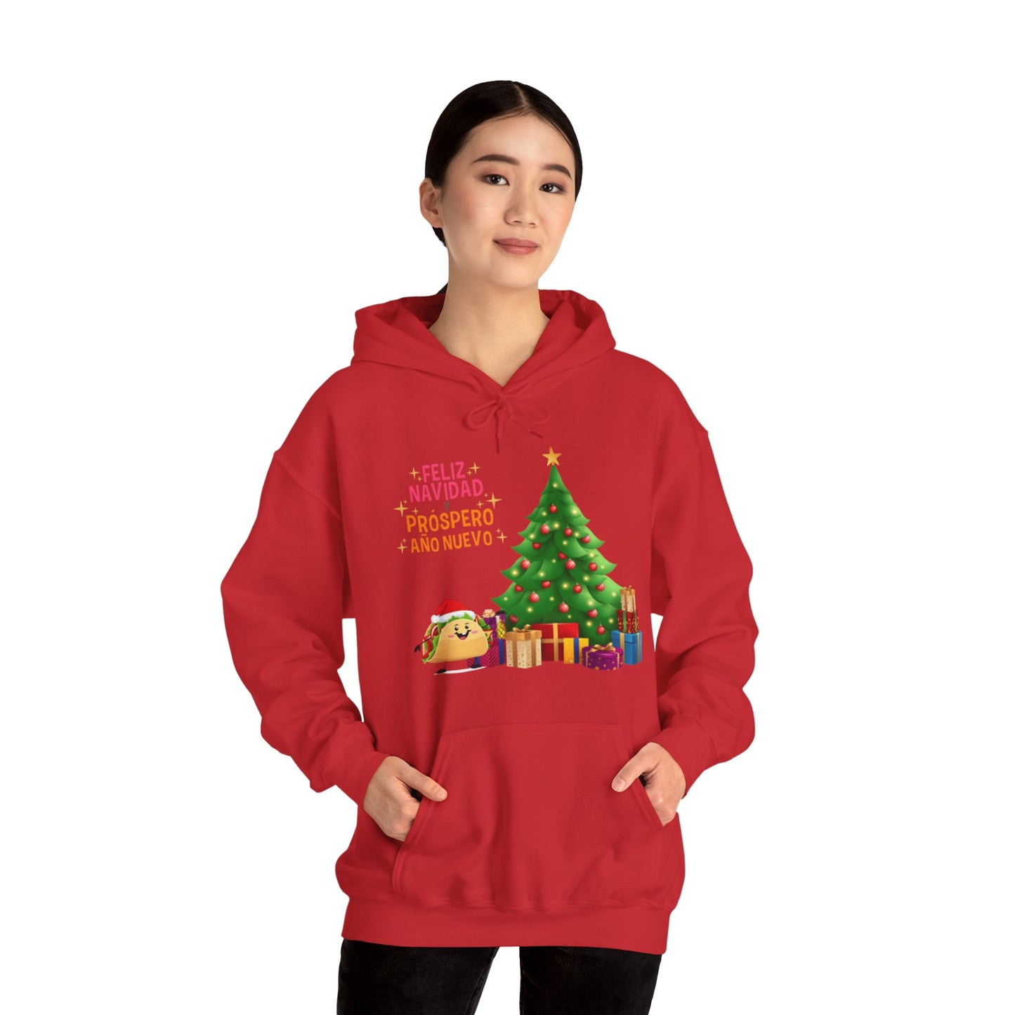 OMNI™ Taco Santa Christmas Holiday Themed Unisex Hoodie