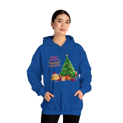 OMNI™ Taco Santa Christmas Holiday Themed Unisex Hoodie