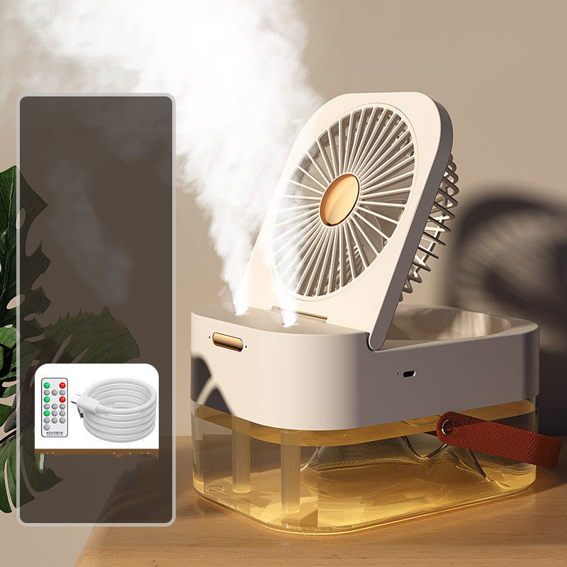 OMNI™ Portable Humidifier Spray Fan Air Cooler With Night Light