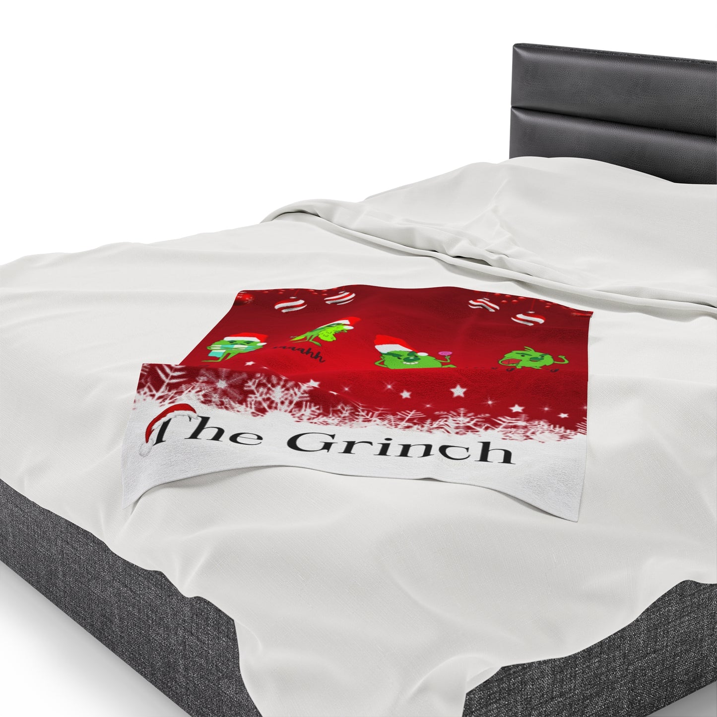 OMNI™ The Grinch "That's It I'm Not Going" Velveteen Plush Blanket