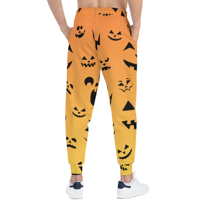 OMNI™ Jack O'Lantern Grin Unisex Athletic Joggers