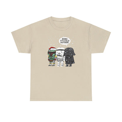 OMNI™ Star Wars Darth Vader Trio Christmas Themed Unisex Heavy Cotton T-Shirt