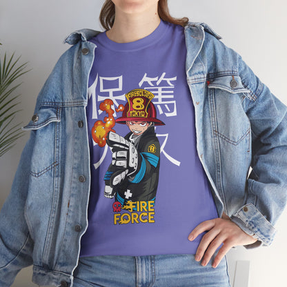 OMNI™ Fire Force Shinra Kusakabe Unisex Heavy Cotton T-Shirt