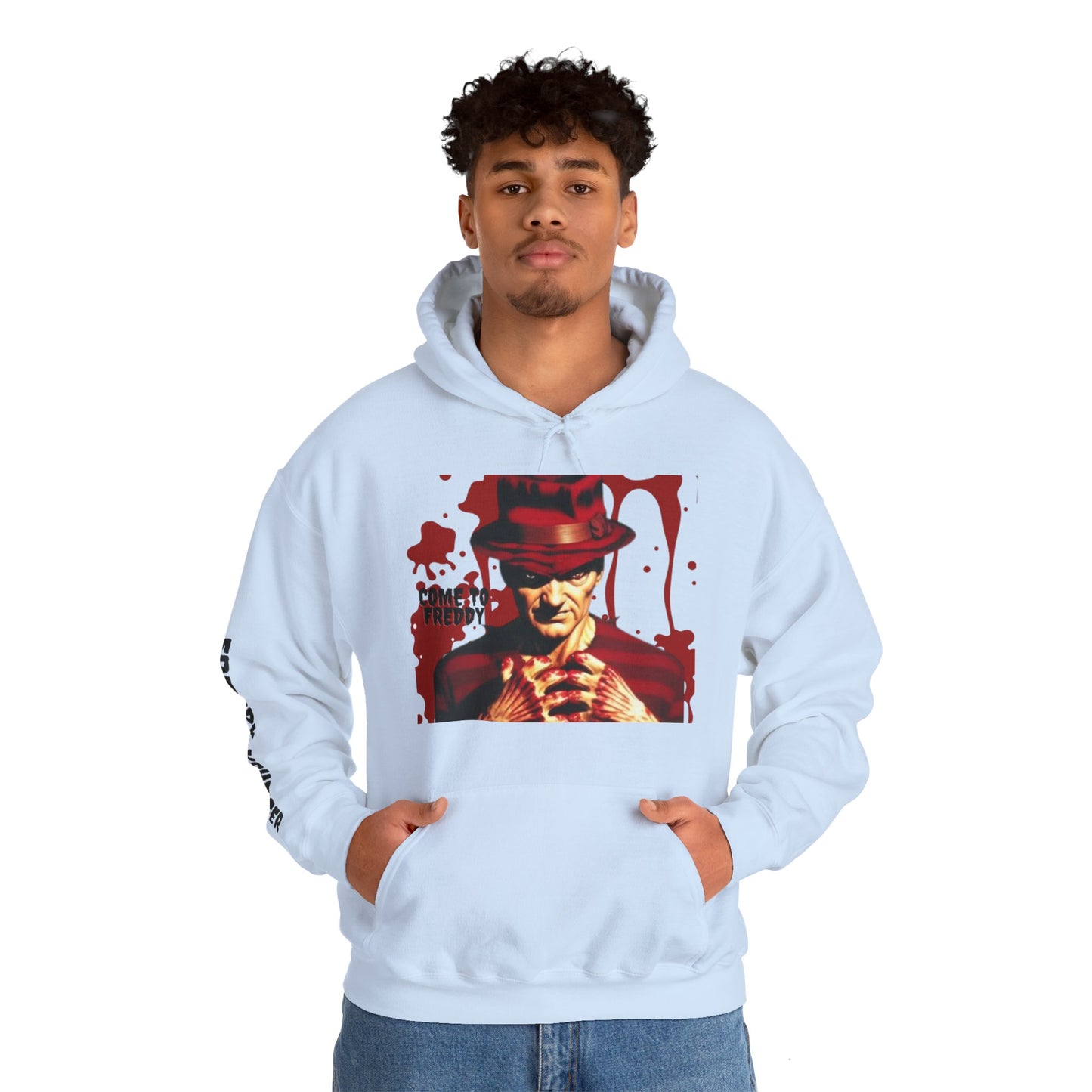 OMNI™ Freddy Krueger Design Unisex Heavy Blend Hoodie