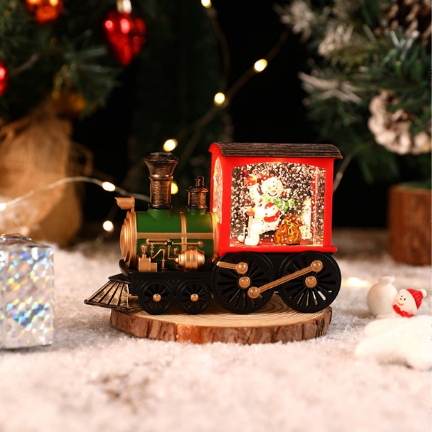 OMNI™ Christmas Themed Train-Style Night Lamp