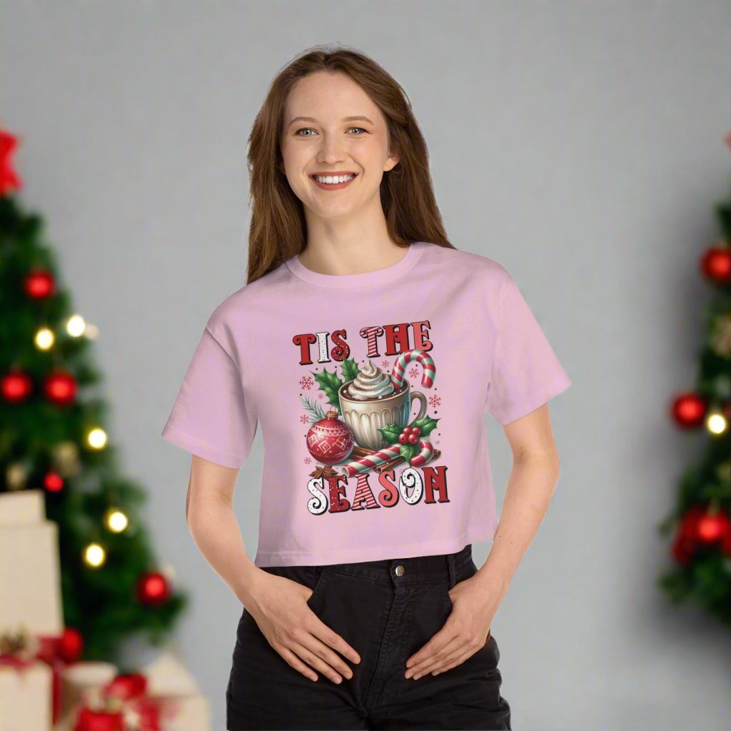 OMNI™ Tis The Season Champion Women's Heritage Cropped T-Shirt