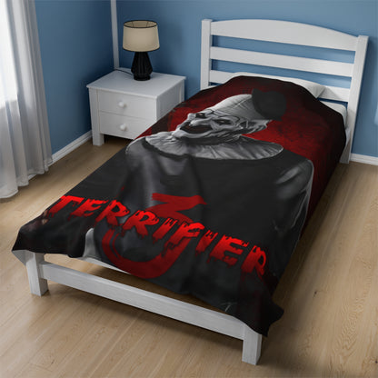 OMNI™ Art The Clown (Terrifier III) Velveteen Plush Blanket