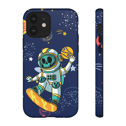 OMNI™ Skeleton Astronaut Space Surfer Double Layered Phone Case