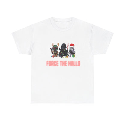 OMNI™ Star Wars Trio (Darth Vader, Boba Fett and Stromtrooper) Christmas Themed  Unisex Heavy Cotton T-Shirt