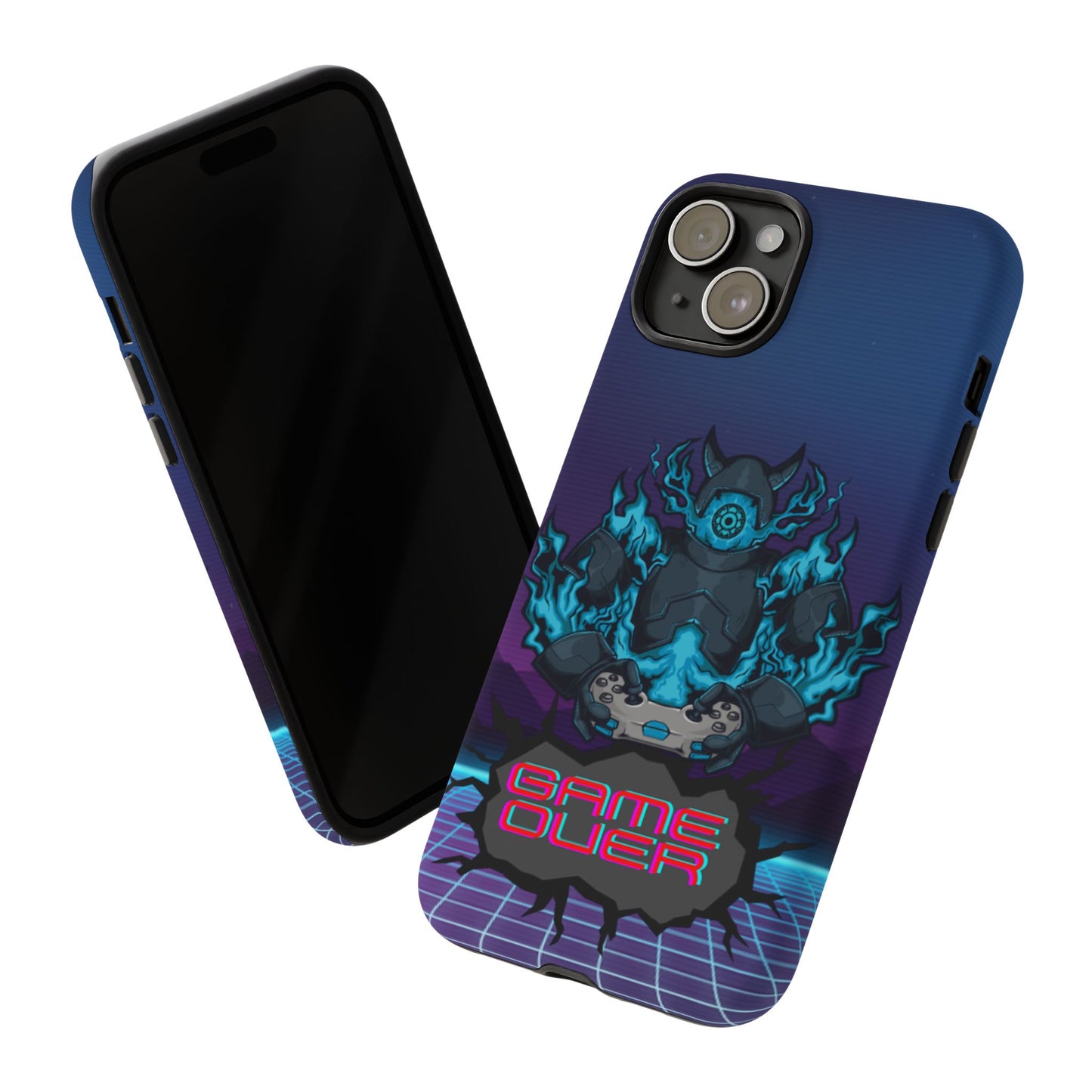 OMNI™ Game Over Gaming Background Double Layered Phone Case