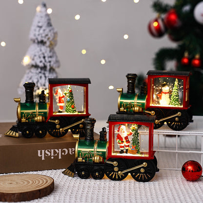 OMNI™ Christmas Themed Train-Style Night Lamp