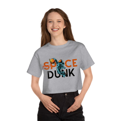 OMNI™ Space Dunk Champion Women's Heritage Cropped T-Shirt