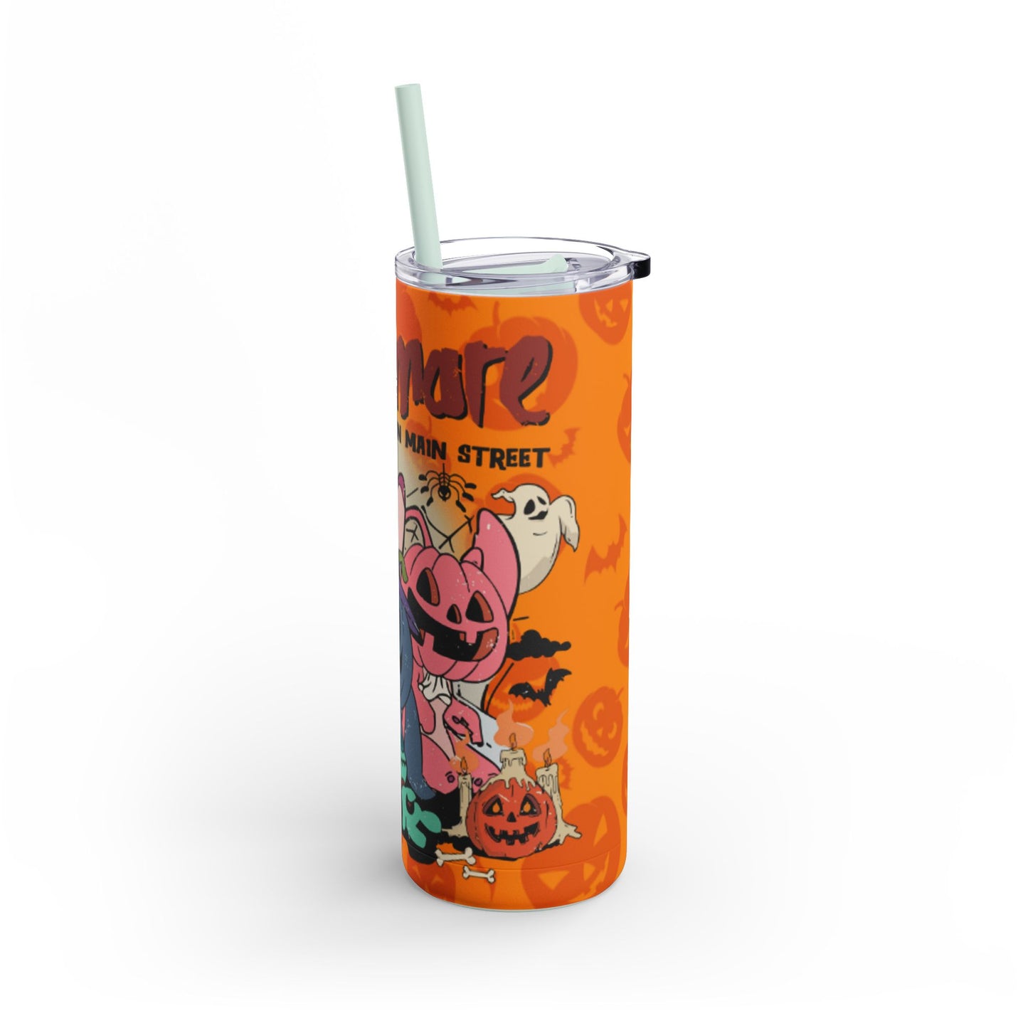 OMNI™ Nightmare On Main Street Maars Maker Skinny Matte Tumbler