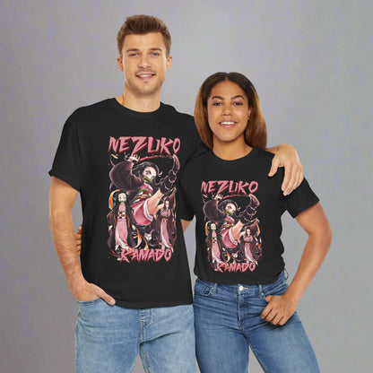 OMNI™ Demon Slayer Nezuko Kamado Unisex Heavy Cotton T-Shirt