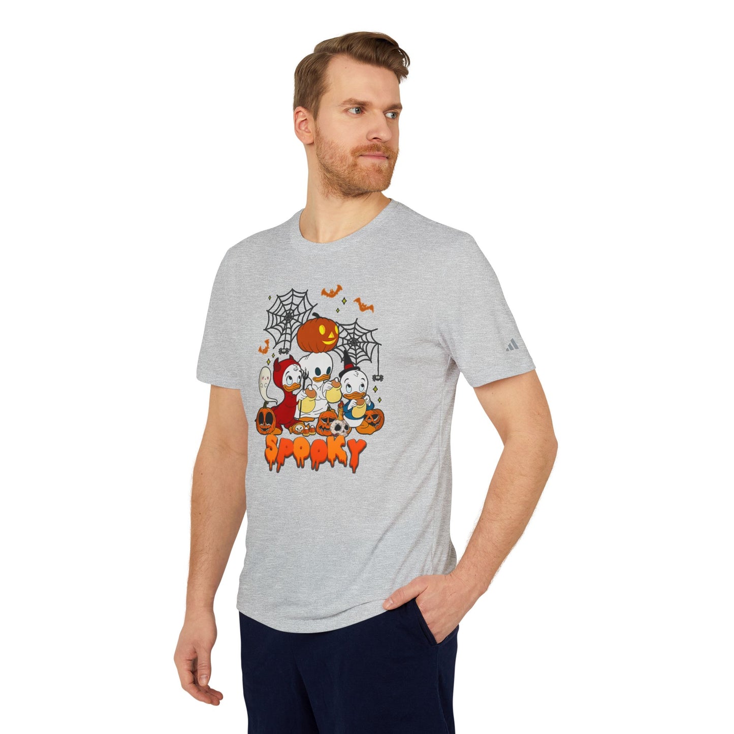 OMNI™ Spooky Halloween Duck Adidas Unisex Sport T-shirt