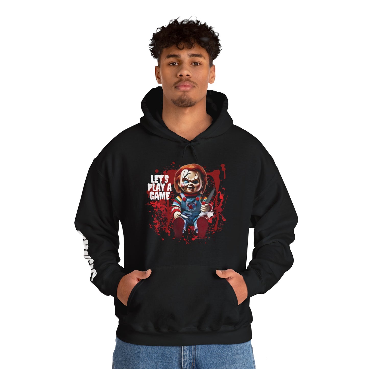 OMNI™ Chucky Bloody Design Unisex Heavy Blend Hoodie