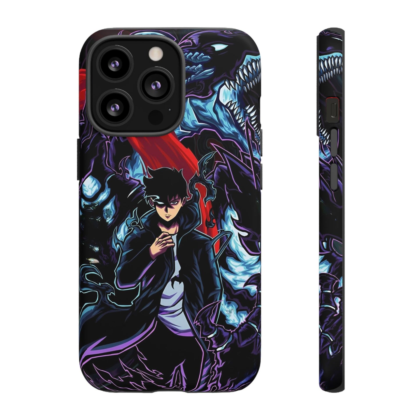 OMNI™ Solo Leveling (Sung Jin Woo and Kamish) Double Layered Phone Cases