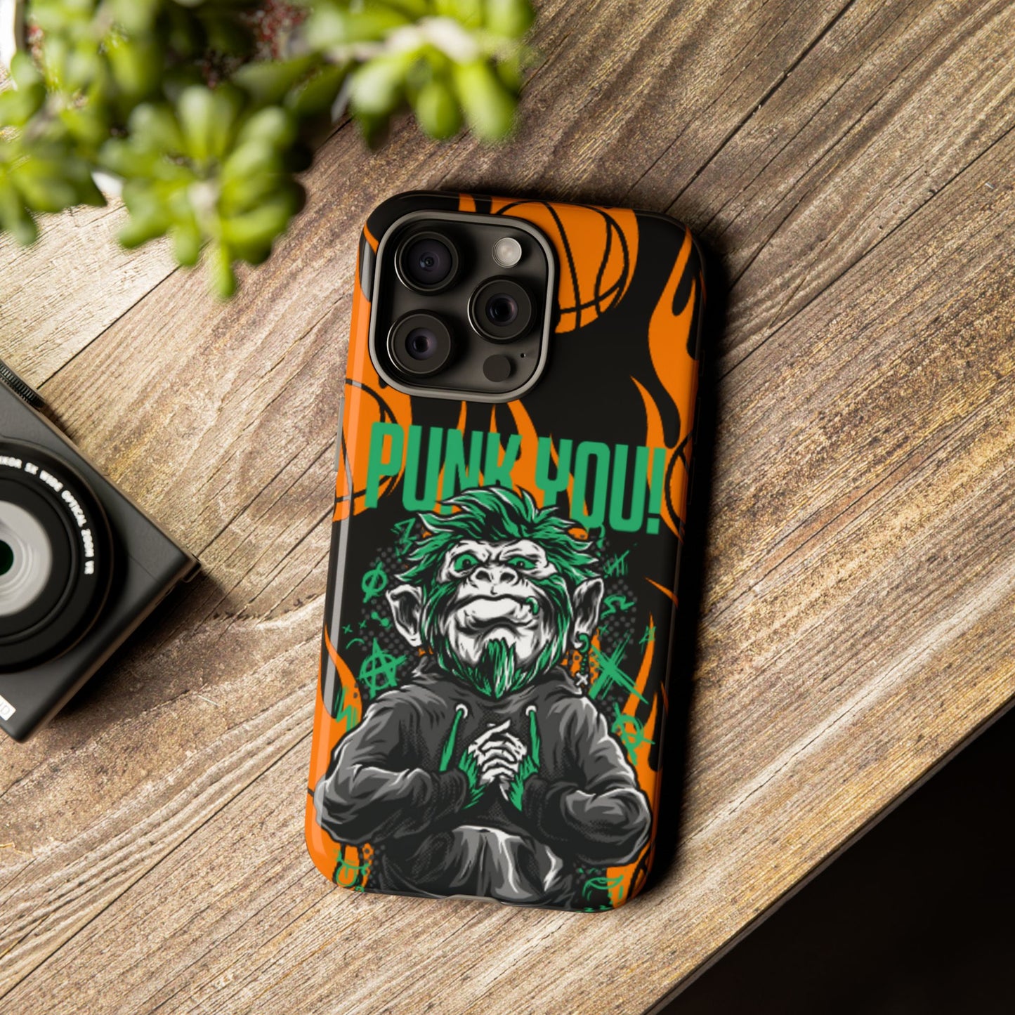 OMNI™ Punk Hipster Monkey Double Layered Phone Cases