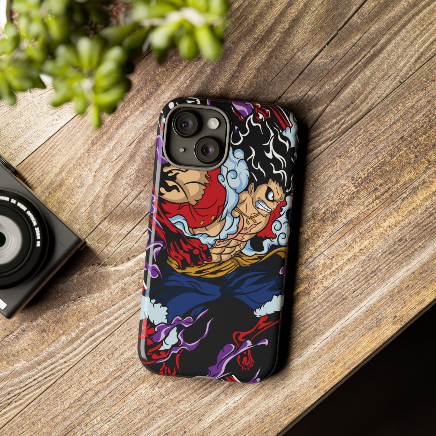 OMNI™ One Piece Luffy Gear 4 Gum Gum Gatling Double Layered Phone Case