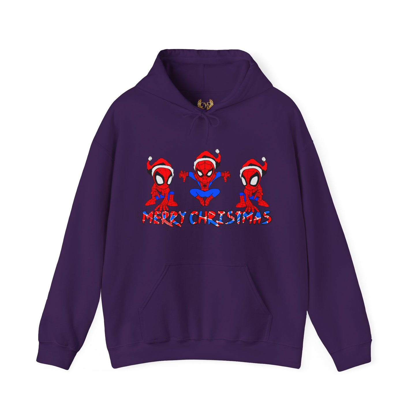 OMNI™ Spider-man Christmas Themed Unisex Heavy Blend Hoodie