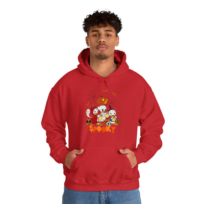 Spooky Halloween Duck Unisex Heavy Blend Hoodie