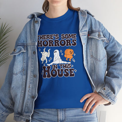 There's Some Horrors In This House Unisex Heavy Cotton Tee