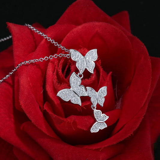 OMNI™ Butterfly Diamond Necklace