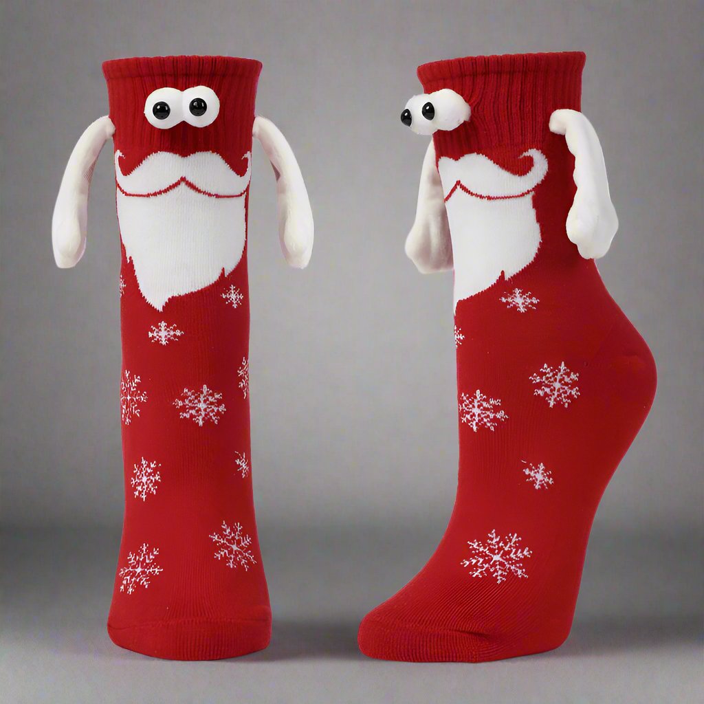 OMNI™ Christmas Themed Magnetic Hand Holding Socks