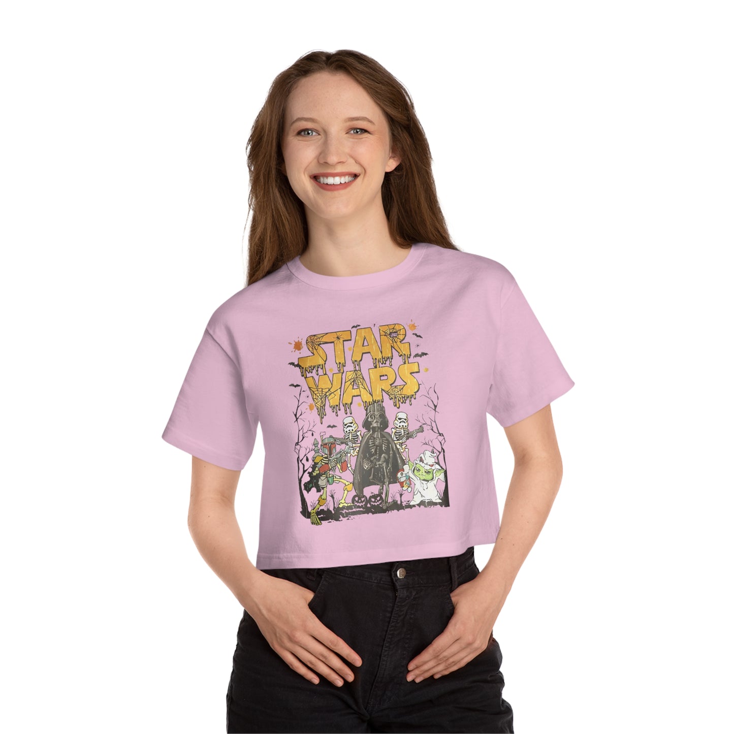 OMNI™ Star Wars Halloween Champion Women's Heritage Cropped T-Shirt