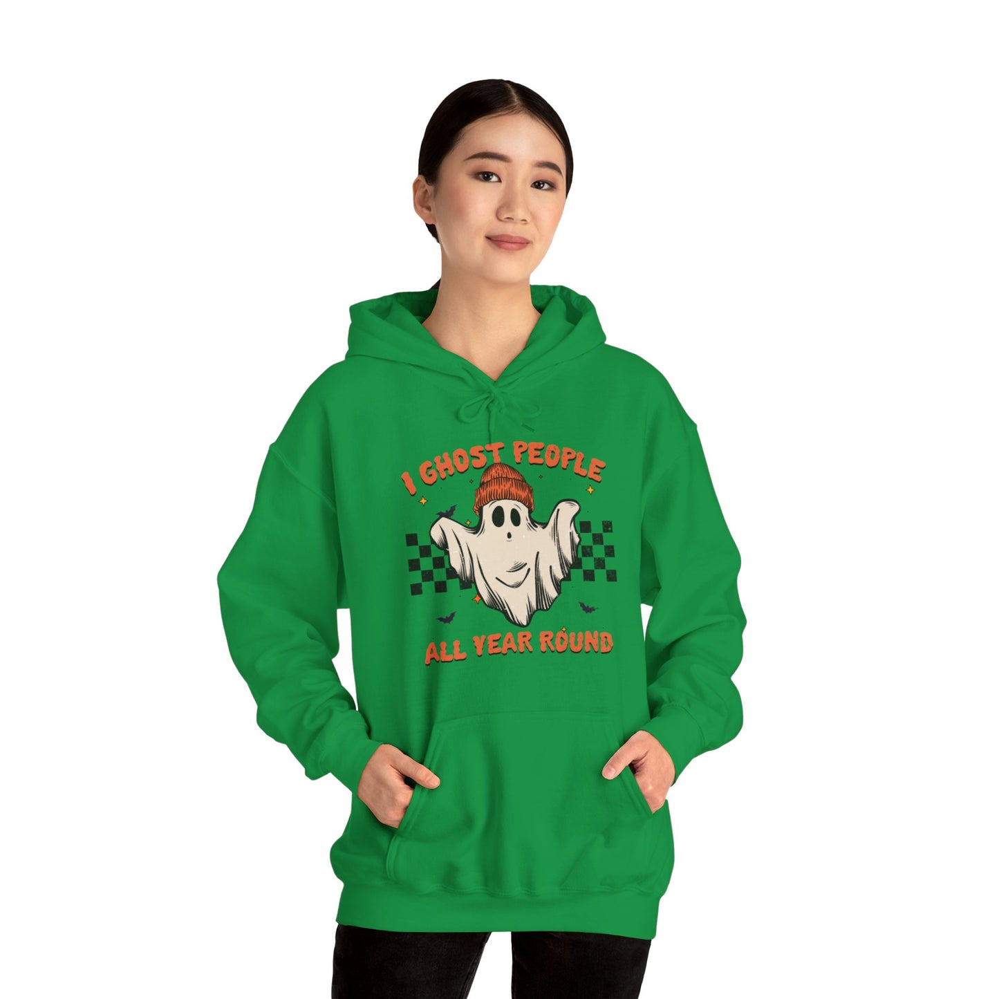 OMNI™ I Ghost People All Year Round Unisex Heavy Blend Hoodie