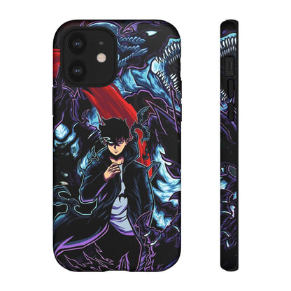 OMNI™ Solo Leveling (Sung Jin Woo and Kamish) Double Layered Phone Cases