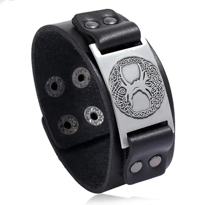 OMNI™ Nordic Style Leather Bracelet