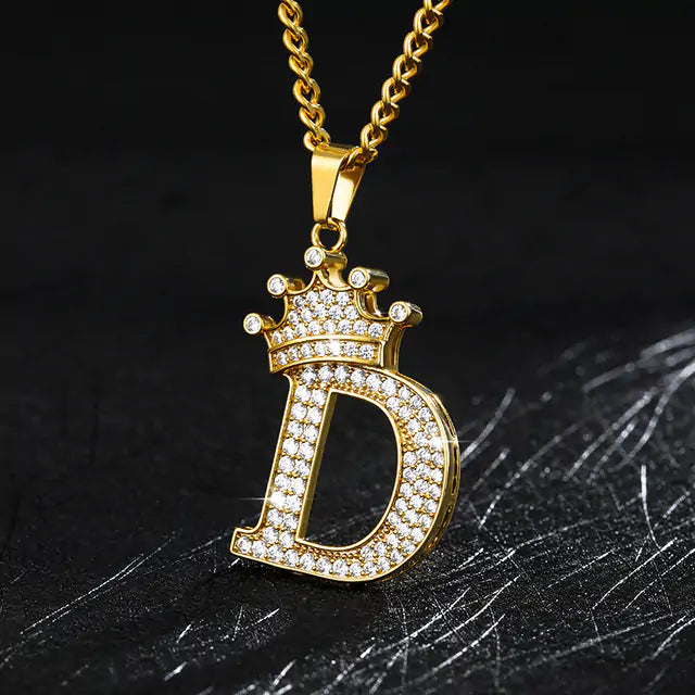 OMNI™ Zircon Alphabet Necklace