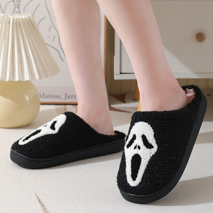 OMNI™ Jack O'Lantern Grin Bed Slippers