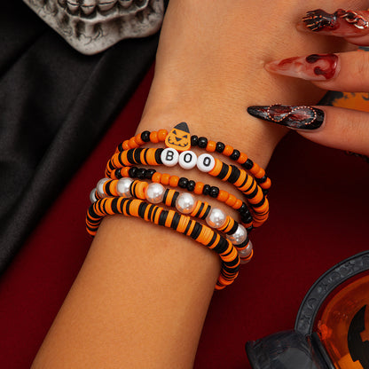 OMNI™ Simple Halloween Themed Crystal Bracelet Set