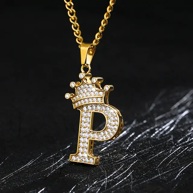 OMNI™ Zircon Alphabet Necklace