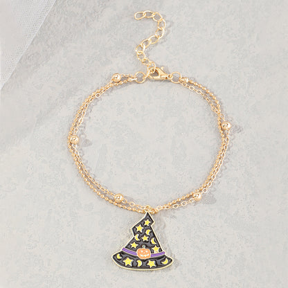 OMNI™ Simple Halloween Themed Metal Chain Bracelet