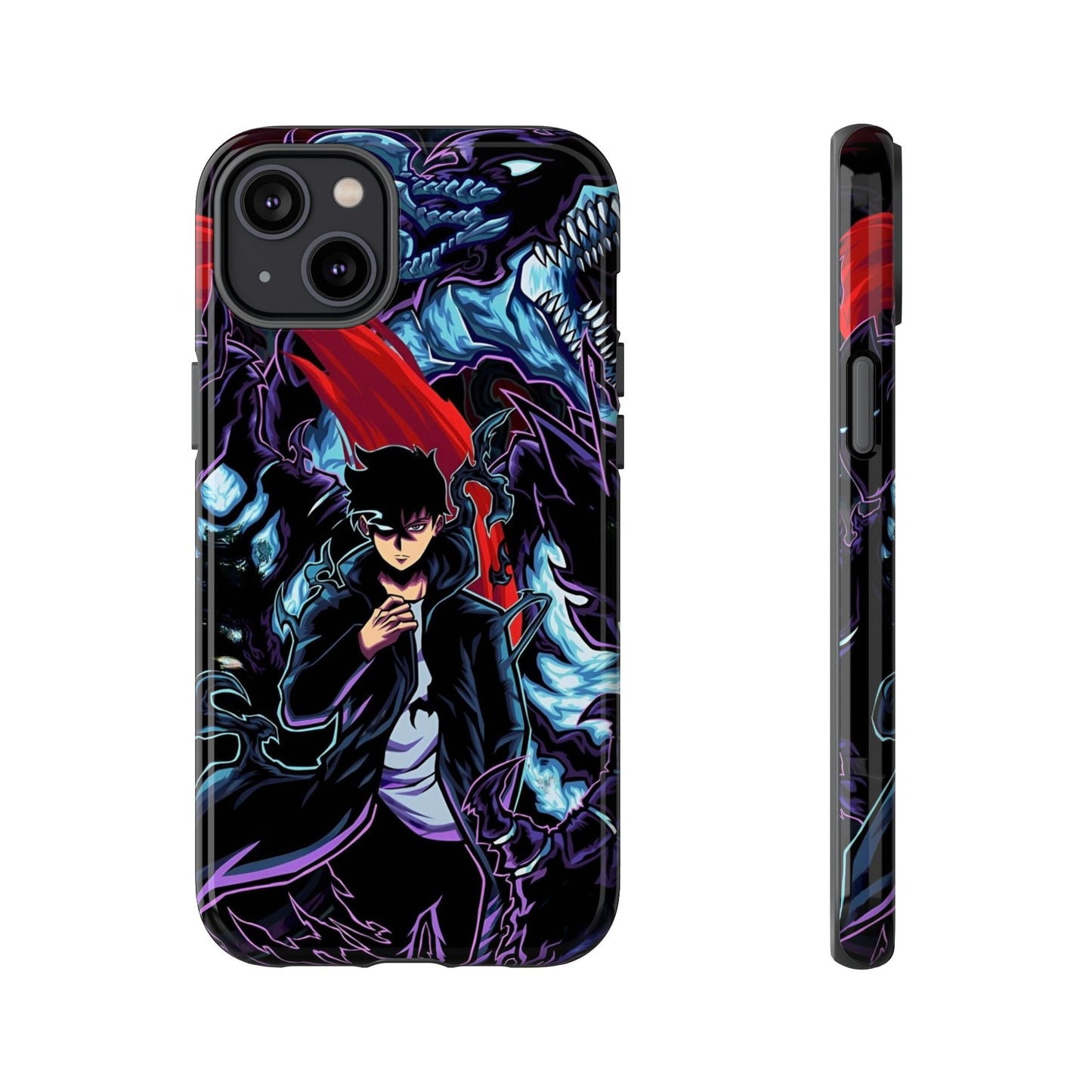 OMNI™ Solo Leveling (Sung Jin Woo and Kamish) Double Layered Phone Cases