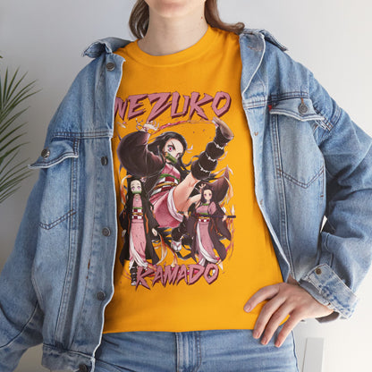 OMNI™ Demon Slayer Nezuko Kamado Unisex Heavy Cotton T-Shirt