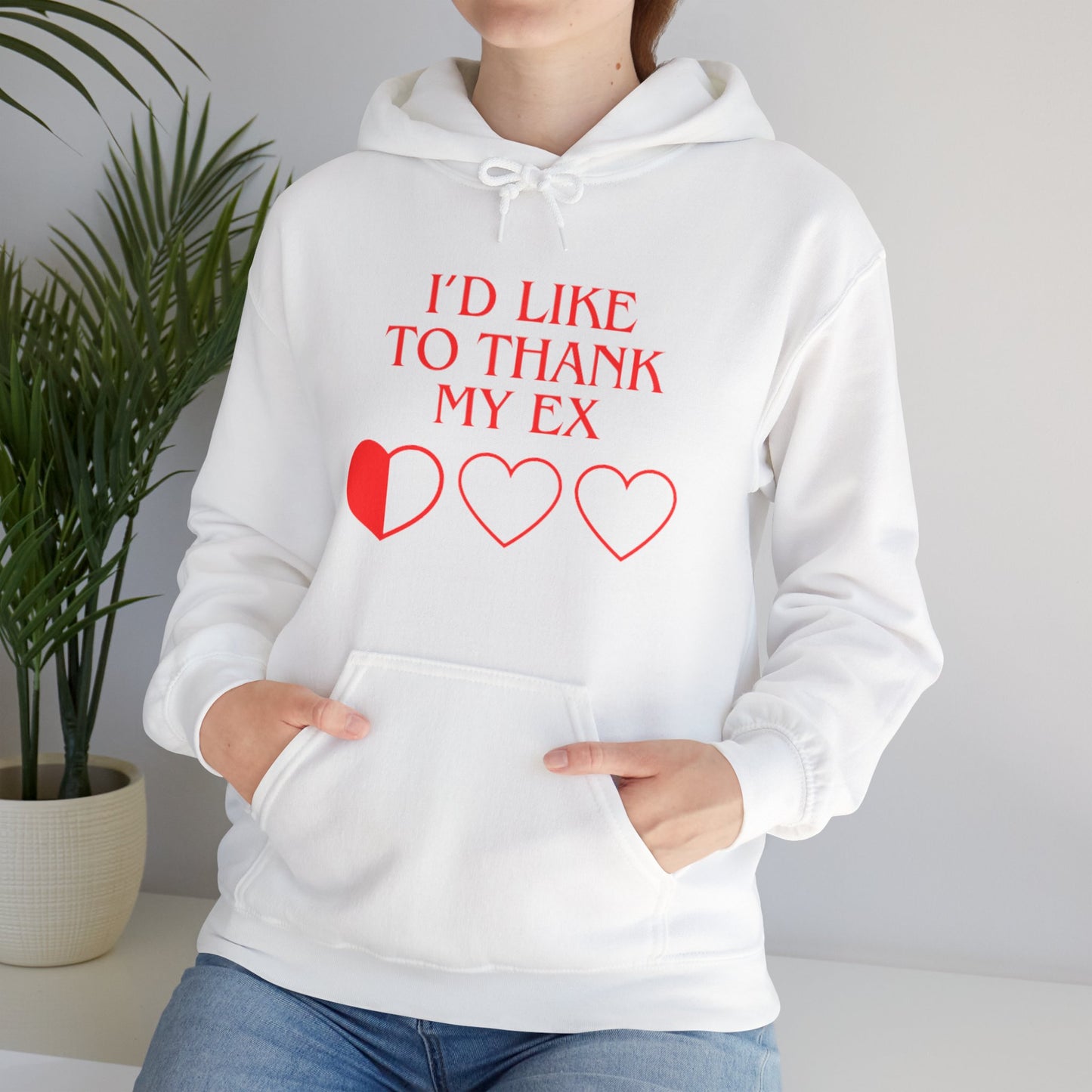 OMNI™ I'D Like To Thank My Ex Unisex Heavy Blend Hoodie