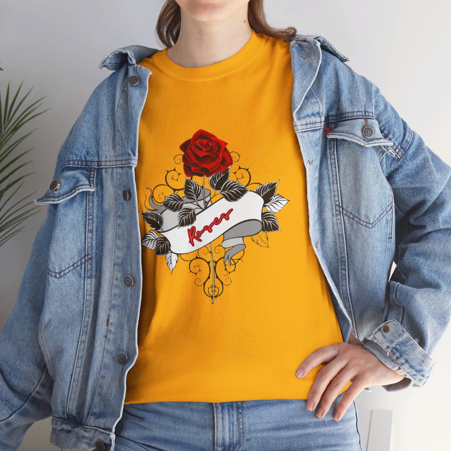 OMNI™ Roses Unisex Heavy Cotton T-Shirt