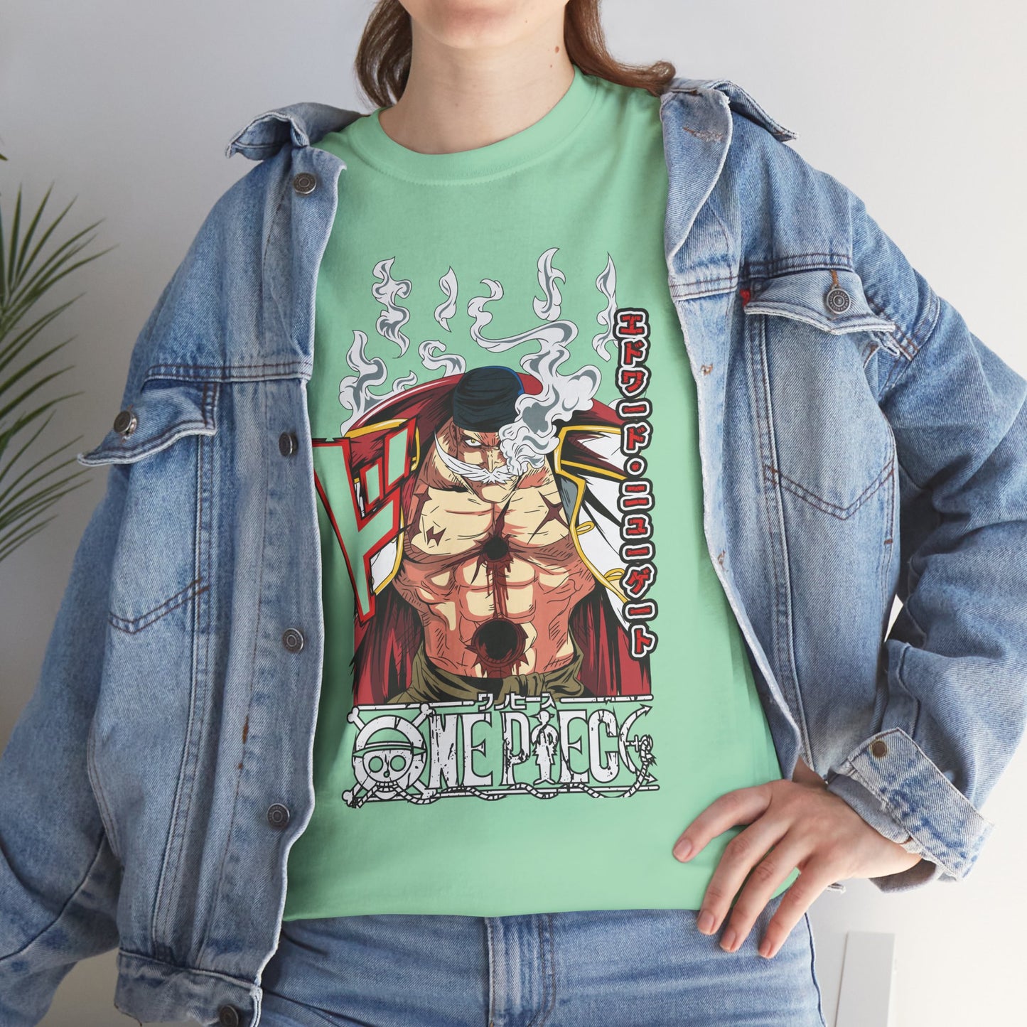 OMNI™ One Piece Edward "Whitebeard" Newgate Unisex Heavy Cotton T-Shirt