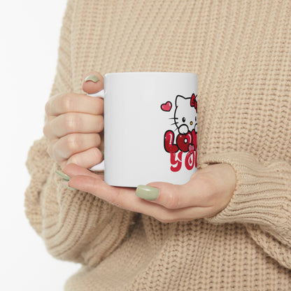 OMNI™ Hello Kitty Valentine's Day Ceramic Mug (11oz)