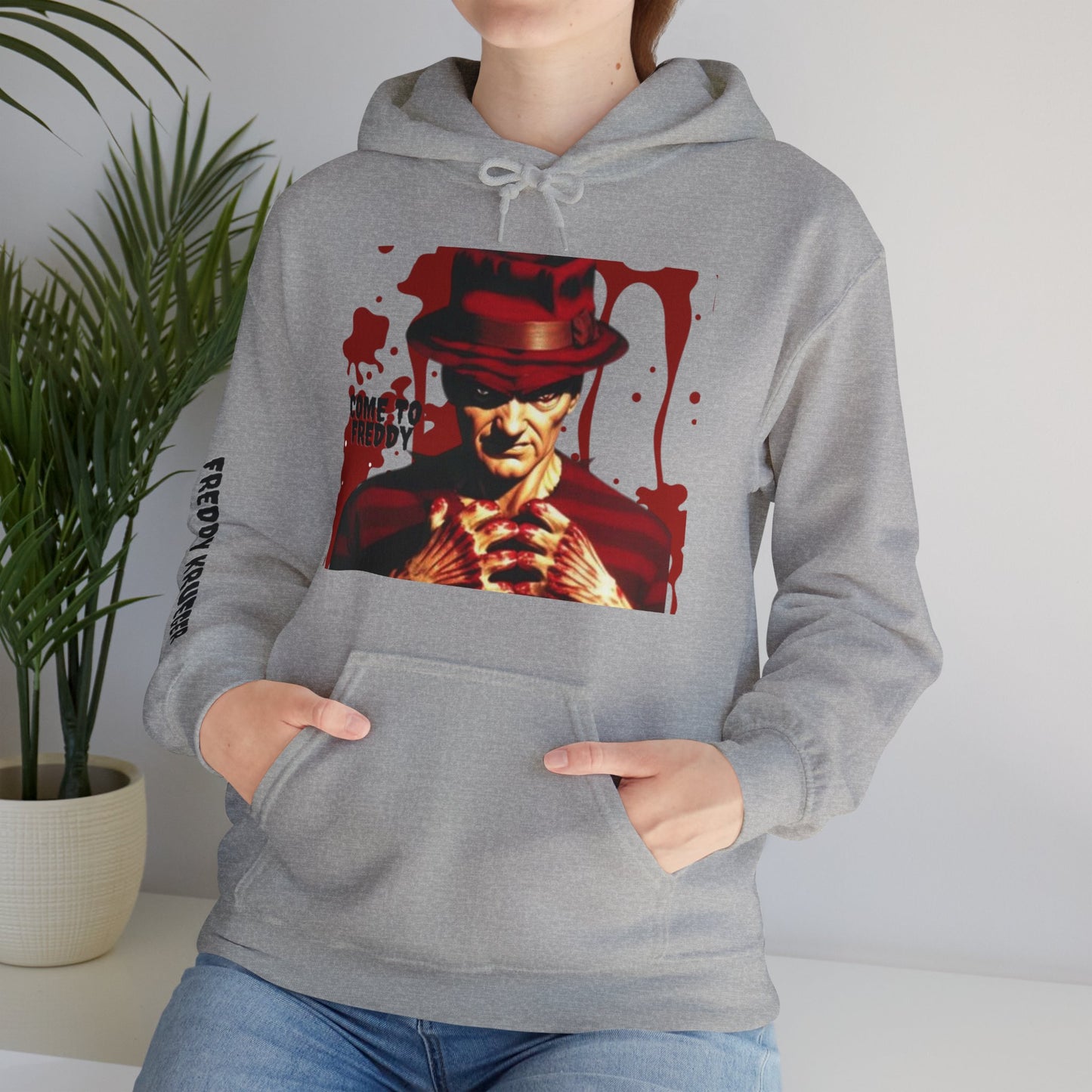 OMNI™ Freddy Krueger Design Unisex Heavy Blend Hoodie