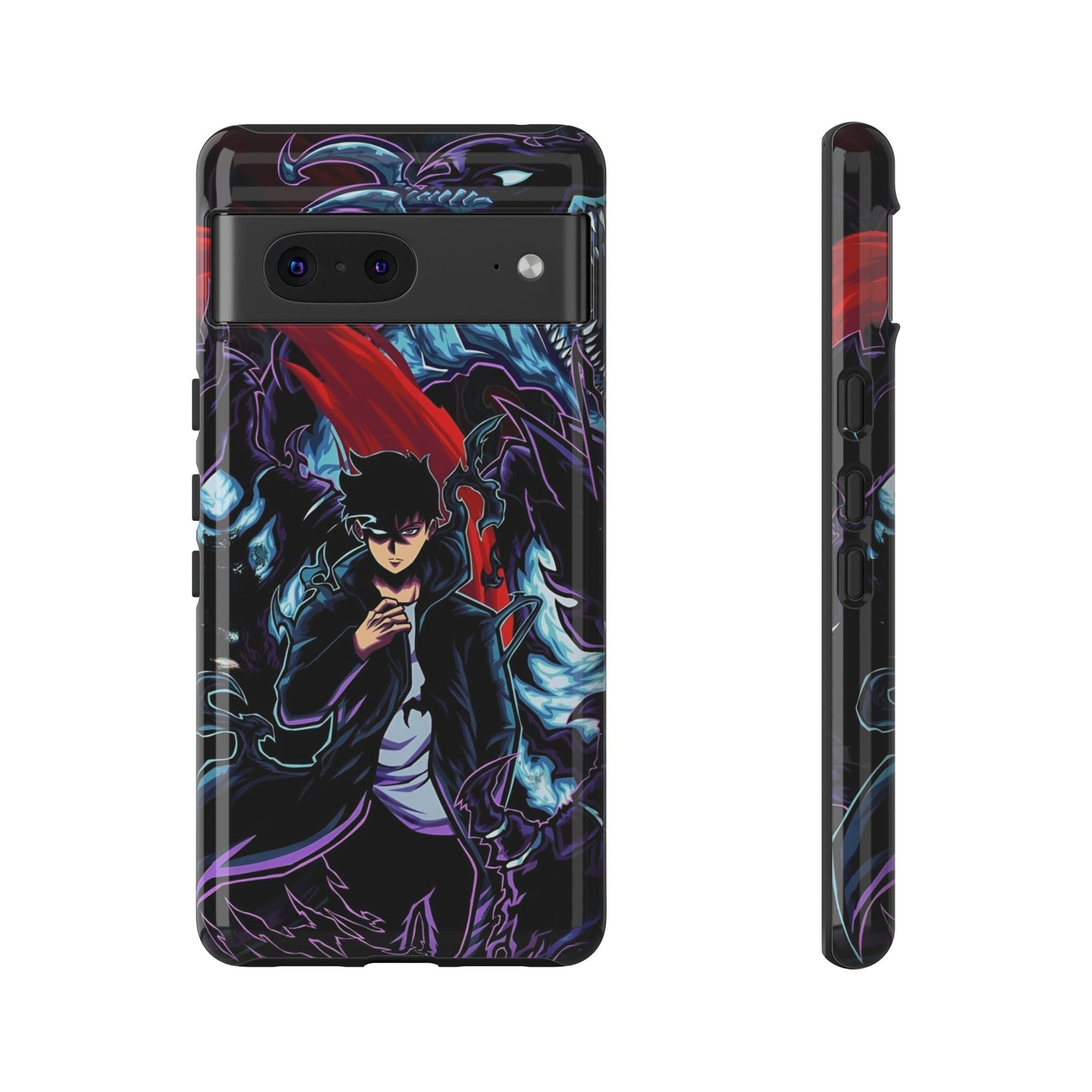 OMNI™ Solo Leveling (Sung Jin Woo and Kamish) Double Layered Phone Cases